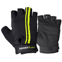 Велоперчатки PowerPlay 5031 G, Black/Yellow