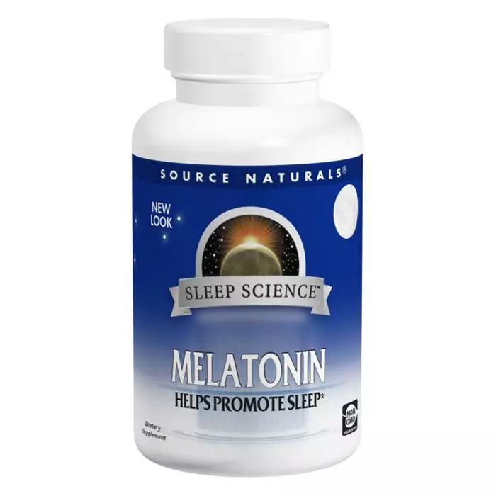 Натуральна добавка Source Naturals Melatonin 1mg Sleep Science, 100 таблеток