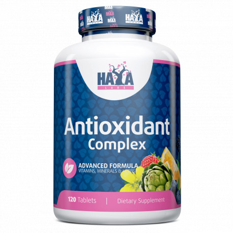 Витамины и минералы Haya Labs Antioxidant Complex, 120 таблеток