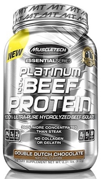 Протеїн Muscletech Platinum 100% Beef Protein, 900 грам