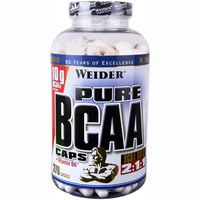 Амінокислота BCAA Weider Pure BCAA 2: 1: 1 + B6, 270 капсул