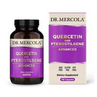 Натуральна добавка Dr. Mercola Quercetin And Pterostilbene Advanced, 180 капсул