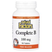 Витамины и минералы Natural Factors Complete B, 90 таблеток