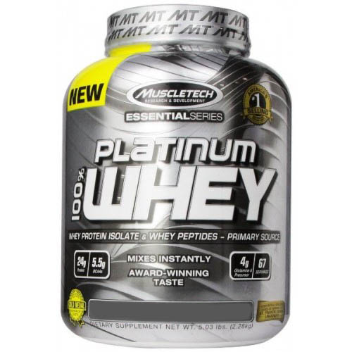 Протеїн Muscletech Platinum 100% Whey, 2.2 кг