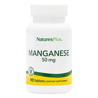 Витамины и минералы Natures Plus Manganese 50 mg, 90 таблеток