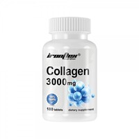 Препарат для суставов и связок IronFlex Collagen 3000, 180 таблеток
