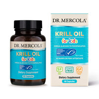 Жирные кислоты Dr. Mercola Krill Oil for Kids, 60 капсул