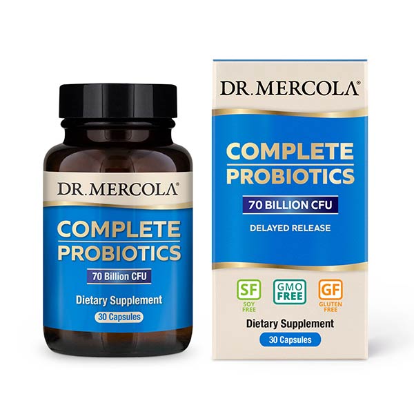 Пробіотики і пребіотики Dr. Mercola Complete Probiotics 70 Billion CFU, 30 капсул