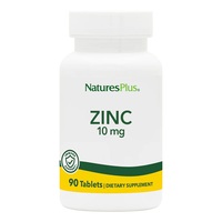 Витамины и минералы Natures Plus Zinc 10 mg, 90 таблеток