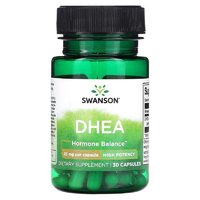 Стимулятор тестостерона Swanson DHEA 25 mg, 30 капсул