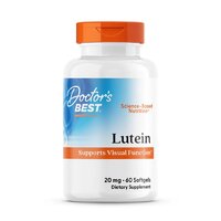 Натуральная добавка Doctor's Best Lutein 20 mg, 60 вегакапсул