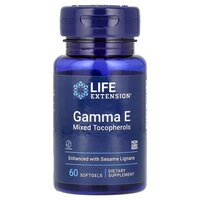 Витамины и минералы Life Extension Gamma E Tocopherols, 60 капсул