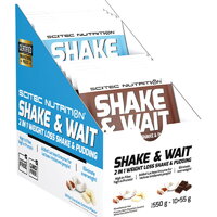 Заменитель питания Scitec Shake &amp; Wait, 10*55 грамм