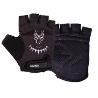 Велоперчатки PowerPlay 001 Panther Mask, Black