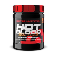 Предтренировочный комплекс Scitec Hot Blood Hardcore, 375 грамм