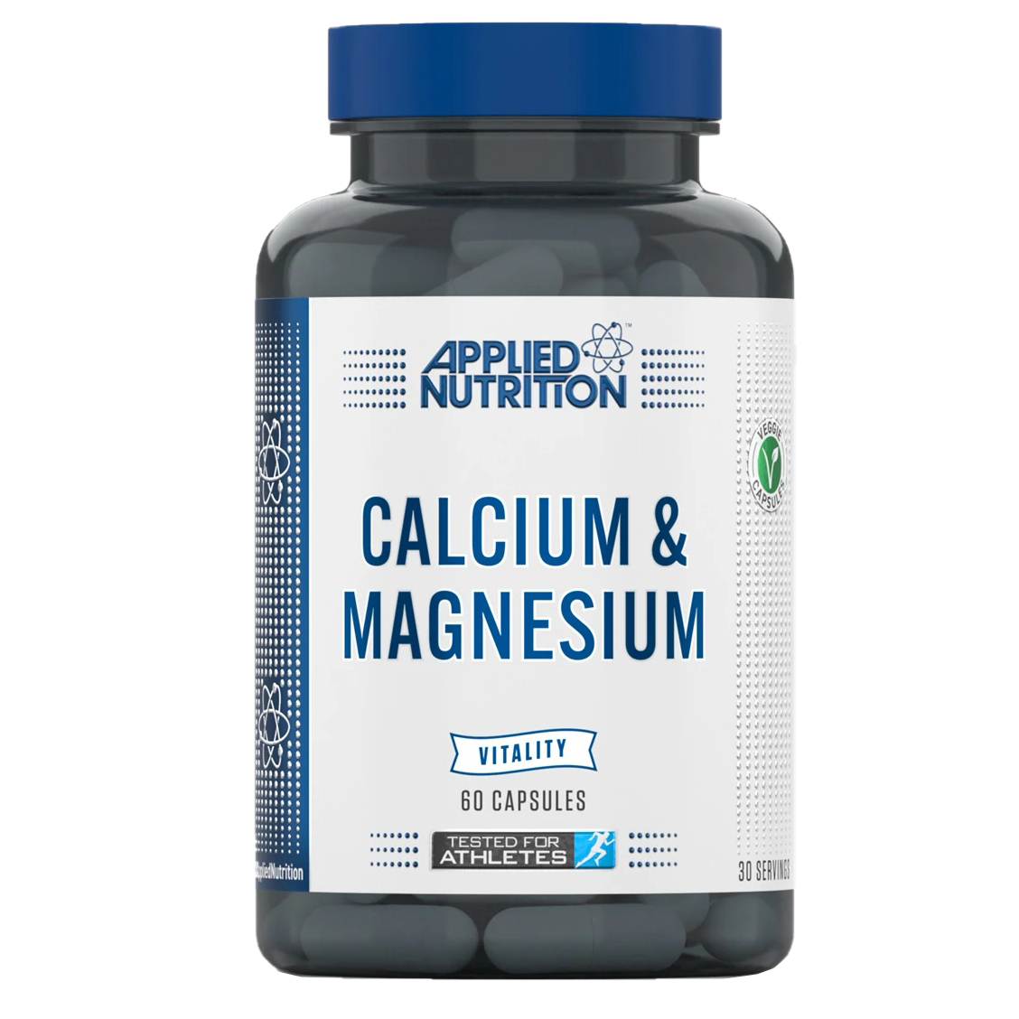 Витамины и минералы Applied Nutrition Calcium Magnesium, 60 капсул