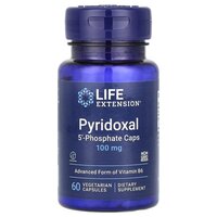 Витамины и минералы Life Extension Pyridoxal 5'-Phosphate 100 mg, 60 вегакапсул