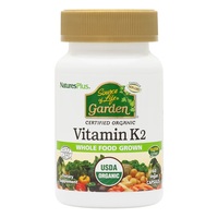 Витамины и минералы Natures Plus Source of Life Garden Vitamin K2 120 mcg, 60 вегакапсул