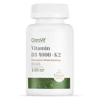 Витамины и минералы OstroVit Vege Vitamin D3 4000 +K2, 100 таблеток