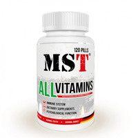 Витамины и минералы MST AllVitamins, 120 таблеток