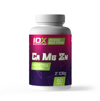 Витамины и минералы 10X Nutrition Ca-Mg-Zn, 60 таблеток