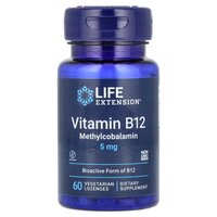 Витамины и минералы Life Extension Vitamin B12 (Methylcobalamin) 5 mg, 60 пастилок