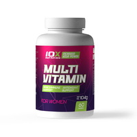 Витамины и минералы 10XNutrition Multivitamin for Women, 60 таблеток