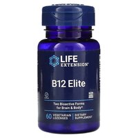 Витамины и минералы Life Extension Vitamin B12 Elite, 60 пастилок