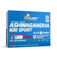 Натуральная добавка Olimp Ashwagandha 600 Sport , 60 капсул