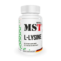 Аминокислота MST L-Lysine 1000, 90 таблеток