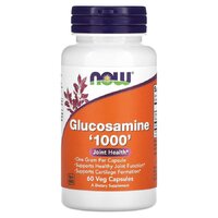 Препарат для суставов и связок NOW Glucosamine 1000, 60 вегакапсул