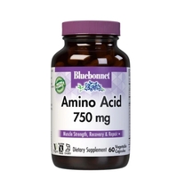 Амінокислота Bluebonnet Amino Acid 750 mg, 60 капсул