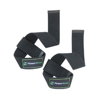 Лямки для тяги Power Strap Lifting Straps Black, 60 см