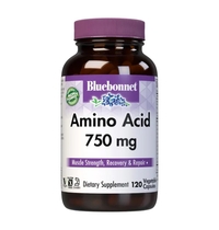 Амінокислота Bluebonnet Amino Acid 750 mg, 120 капсул
