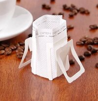 Дрип пакеты из целлюлозы для заваривания кофе и чая SEMI, 100 шт