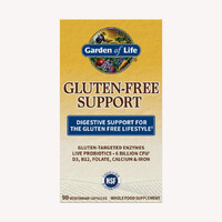 Пробиотики и пребиотики Garden of Life Gluten-Free Support, 90 вегакапсул