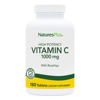 Витамины и минералы Natures Plus Vitamin C 1000 mg, 180 таблеток