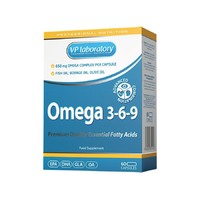 Жирні кислоти VPLab Omega 3-6-9, 60 капсул