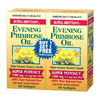 Жирные кислоты American Health Royal Brittany Evening Primrose Oil, 120 капсул