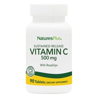 Витамины и минералы Natures Plus Vitamin C 500 mg, 90 таблеток