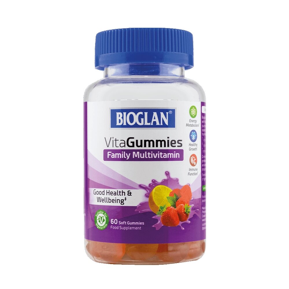 Вітаміни та мінерали Bioglan VitaGummies Family Multivitamin, 60 желейок