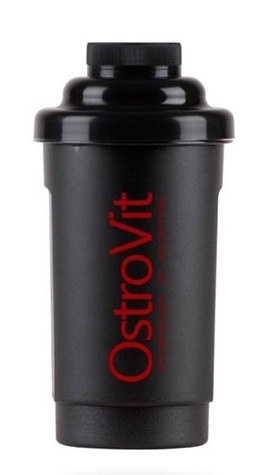 Шейкер OstroVit Fit Shaker, 500 мл - чорний