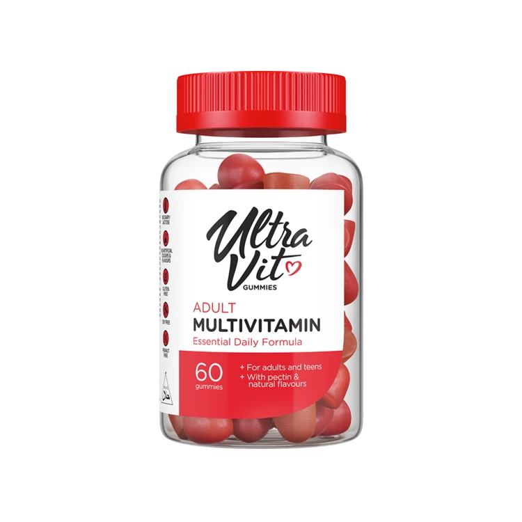 Вітаміни та мінерали VPLab UltraVit Gummies Adult Multivitamin, 60 таблеток