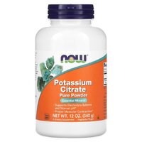 Витамины и минералы NOW Potassium Citrate, 340 грамм