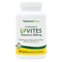 Витамины и минералы Natures Plus Lovites Vitamin C 500 mg, 90 жевательных таблеток