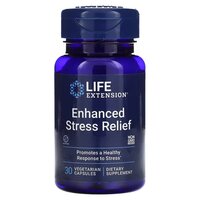 Натуральная добавка Life Extension Enhanced Stress Relief, 30 вегакапсул