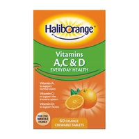Витамины и минералы Haliborange Vitamins A,C &amp; D, 60 жевательных таблеток