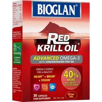 Жирні кислоти Bioglan Red Krill Oil Original + Fish Oil, 30 капсул
