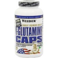 Аминокислота Weider L-Glutamine, 160 капсул