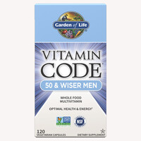 Витамины и минералы Garden of Life Vitamin Code 50 &amp; Wiser Men, 240 вегакапсул